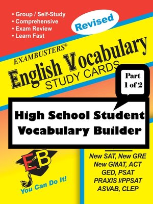 cover image of Exambusters High School Student Vocabulary Builder: Part 1 of 2
